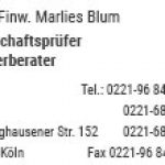 Marlies Blum Steuerberaterin